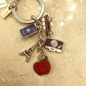 NWT Brand New Coach travel keychain